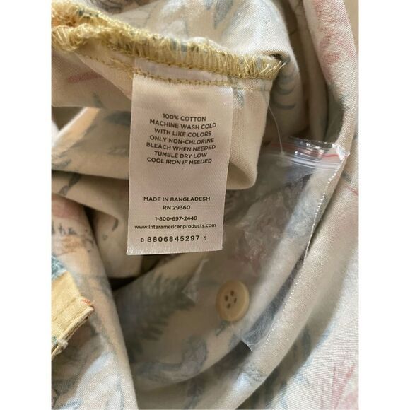 DIP 2XLT Men’s Button Shirt Tropical Tigers - Picture 4 of 4